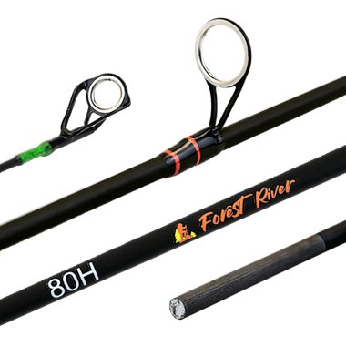 Удочка зимняя Forest River VIB Fan Zander (разборная) -