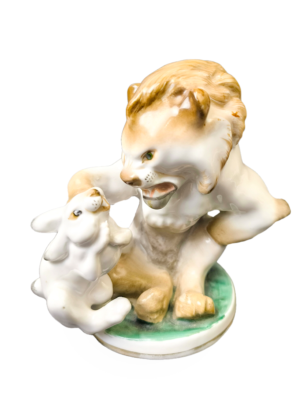 Фарфоровая статуэтка "Заяц во хмелю" ЛФЗ