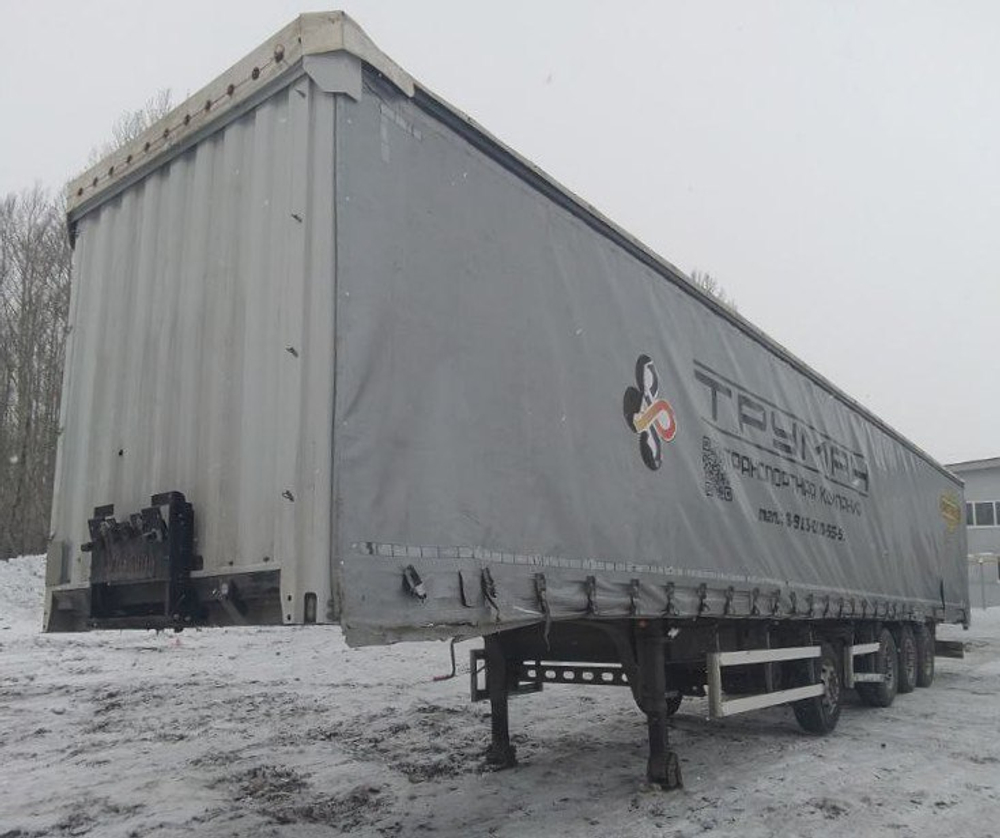 HASTRAILER HASLINER Полуприцеп шторный 3 оси 06