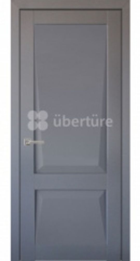 Межкомнатные двери Uberture Perfecto, ПДО 101, Barhat grey