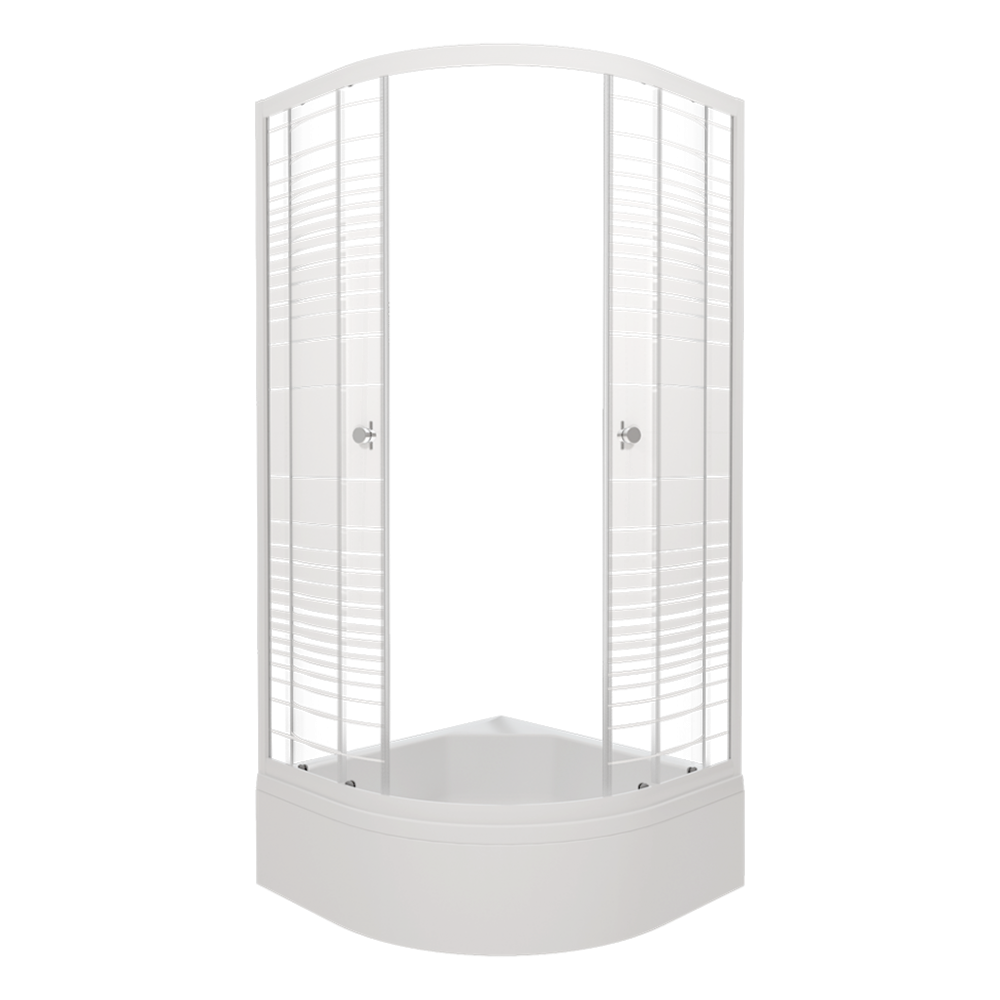 Душевое ограждение Triton Полосы 100*100 В