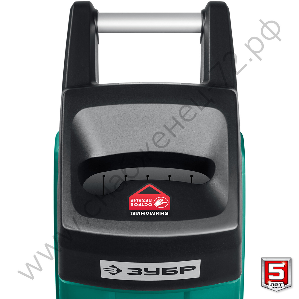 ЗУБР 2300 Вт, электрический садовый измельчитель (ЗИЭ-40-2300)