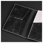 Кожаная обложка на паспорт «Волк»