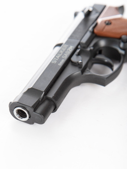 Пистолет пневм. Stalker SA92M Spring (аналог Beretta 92), к.6мм,мет.корп. маг.8шар,