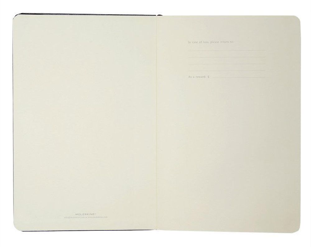 Блокнот Moleskine Classic Pocket 90x140мм 192стр нелинованный твердая обложка красный (QP012R)