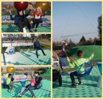 Качели гнезда Ø 132 300 см, диаметр крепления на трубу 76 мм