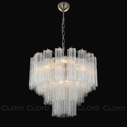 Люстра Cloyd ANNO-D C7 / Ø58 см - хром - прозрачн.стекло (арт.11650)