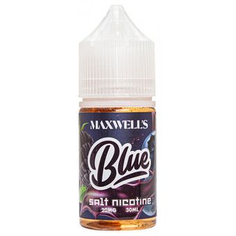 Жидкость MAXWELLS Salt 2% 30 ml Blue - Лимонад Черника Ежевика Голубика