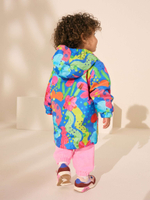 Дождевик с хлопковой подкладкой для девочки Next AA7-603, Синий