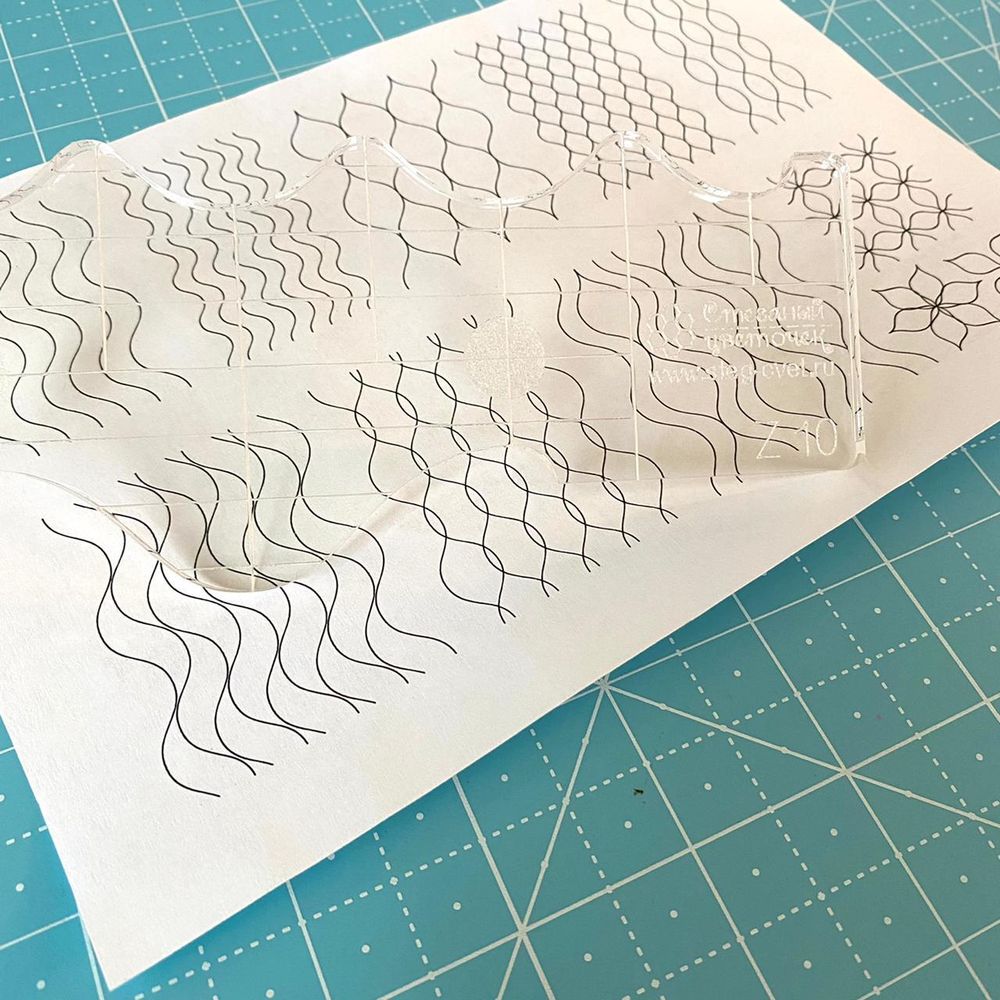 Линейка для стежки №10, 6мм (aрт. Z10)