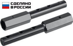 ЗУБР УД-3, НЕХ 32 - круг 30 мм, 2 шт., удлинитель (707107-3)