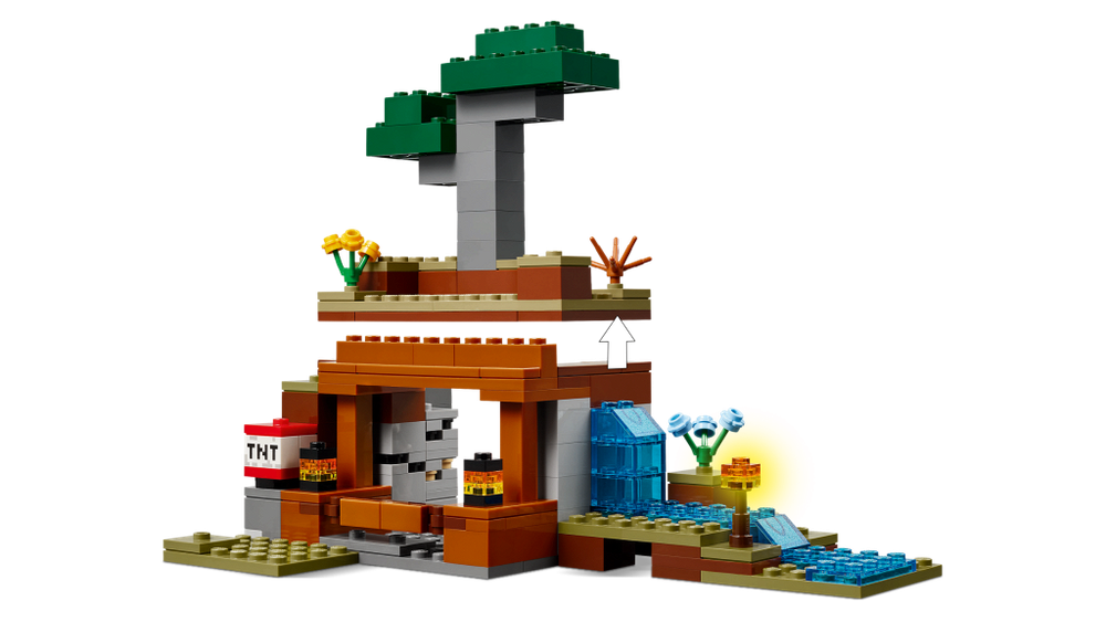 Конструктор Minecraft 21269 «Экспедиция на Рудник Броненосцев»