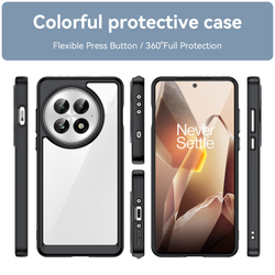 Чехол с усиленными рамками черного цвета для OnePlus 13, увеличенные защитные свойства