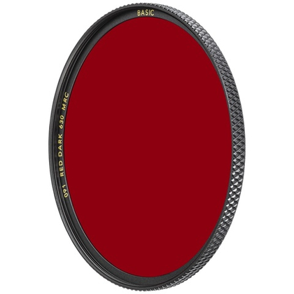 B+W BASIC 091 Red dark MRC 630 72mm. Светофильтр для черно-белой съемки
