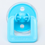 1592991 Пустышка силиконовая анатомическая с колпачком, от 0 - 3мес., цвета МИКС