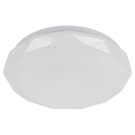 Светильник потолочный светодиодный ЭРА Классик без ДУ SPB-6 Slim Sparkle 18W-4K 4000К