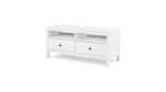 Тумба под ТВ - аналог IKEA HEMNES / ХЕМНЭС/ ХЕМНЕС / КЫМОР / ИКЕА 124х57х47 см, белый