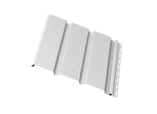 Софит  с частичной перфорацией Альта-Профиль Белый