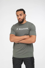 Футболка BOXRAW ABC зеленая