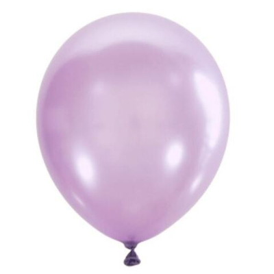 Воздушные шары с гелием и обработкой Перламутр Violet Фиолетовый 076 12"/30 см