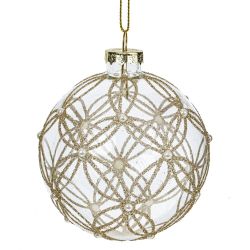 GAEM Набор из 12шт Украшение новогоднее "Шар", D 8 см, L35 W25 H8,5 см