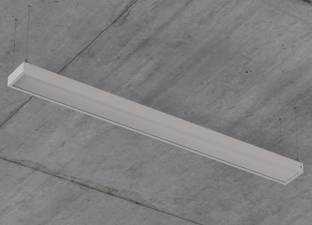 Светильник LED ДВО 35Вт 5000К 4200Лм IP40 призма 1195х110х40мм DARKLUM