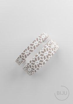 Схема PEYOTE, Схема браслета мозаичное плетение, узор из Miyuki Delica 11/0, файл PDF, №271