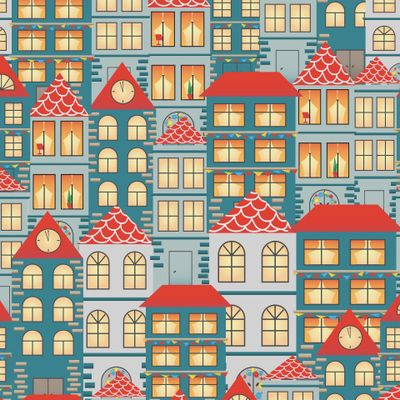 Городские дома.