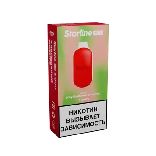 М. Starline mini 3к Клубничный мохито