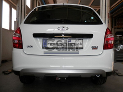 Фаркоп оцинкованный Galia L023A для Лада Калина Cross 05/2016-, Калина 2007-2013 2013-, Datsun on-DO 2014-, Лада Гранта седан/лифтбек 2012-2016(паспорт и сертификат в комплекте)(без электрики)
