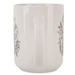 Кружка "Floristry" v=380мл (фарфор) (картонная цветная лента)