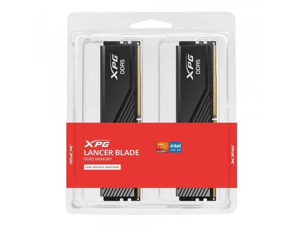 Оперативная память ADATA Lancer AX5U5600C4616G-DTLABBK, DDR5 2х 16ГБ 5600 МГц, DIMM, RTL