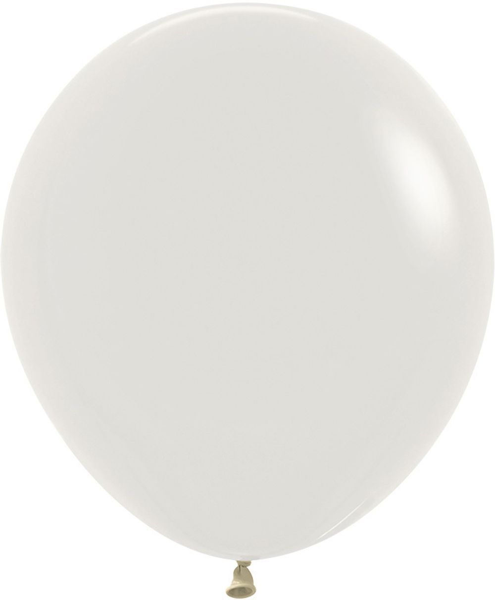 Шар (18''/46 см) Кремовый (107), пастель ретро, 1 шт.
