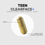 Codeage, Teen Clearface+, добавка для здоровья кожи лица подростков, 60 растительных капсул