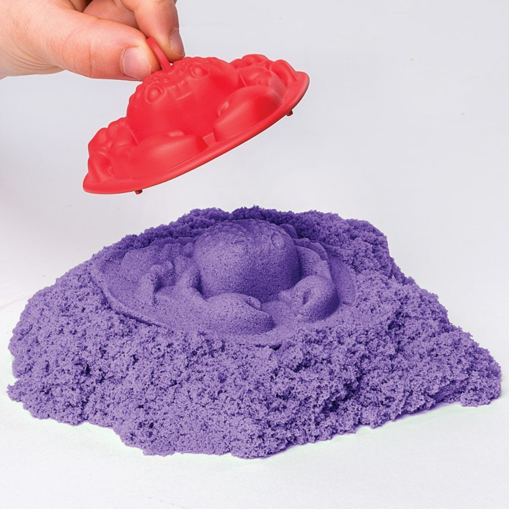 Kinetic Sand - Набор замок из кинетического песка с песочницей фиолетовый 454г 20106638