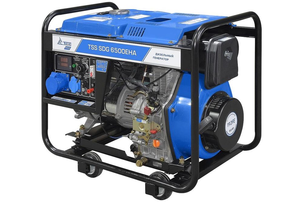 Генератор дизельный TSS SDG 6500EHA - [6 кВт / 220V] эл. старт
