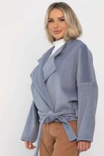 Пальто укороченное Хайт (джинс) Б14338-7М LT Collection