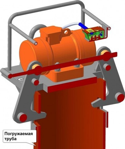 Вибропогружатель КРАСНЫЙ МАЯК ВП 22-50-03 ИВ-469.00.000-03