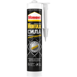 Жидкие гвозди Момент Монтаж 2722160 Монтаж Сила Армирования картридж 400 гр.