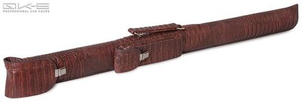 Тубус QK-S Tomahawk 1x1 коричневый аллигатор