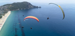 Параглайдинг с горы Яссы на высоте 370 м