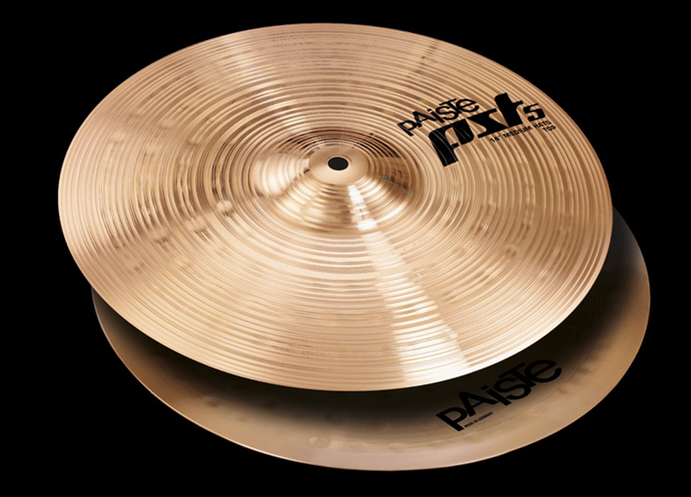 Тарелка хай-хэт Paiste New PST5 14" Medium Hats
