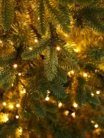 Елка с гирляндой «Барокко» (Литая+пвх) 120 см / 1,2 м