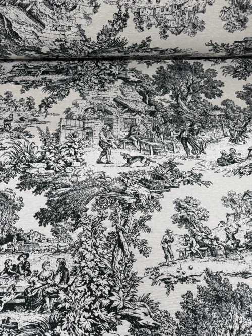 Гобеленовая ткань Туаль Версаль Зелень ширина 280 см