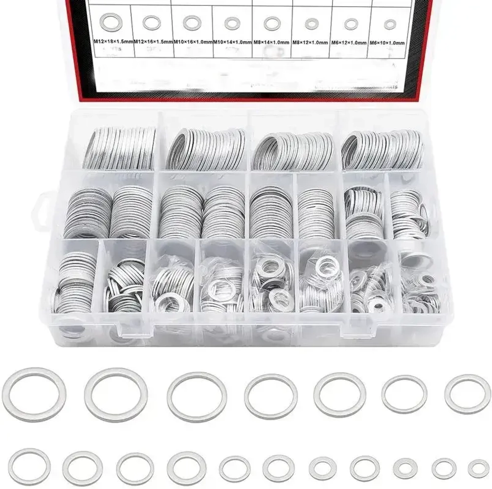 Шайба Плоская M14, DIN125, 540 шт.