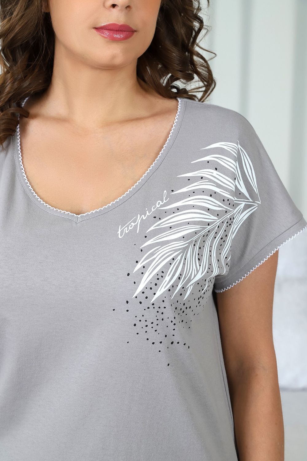 Пижама Луара-2 Виотекс СЕРЫЙ