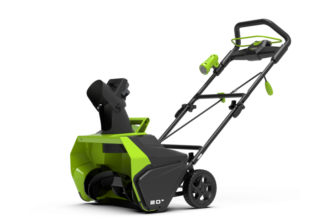 Снегоуборщик аккумуляторный 40V Greenworks GD40ST б/щ 51см 6м 16,2кг без АКБ и ЗУ