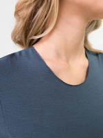 Лонгслив 2024 однотонный с вырезом под палец