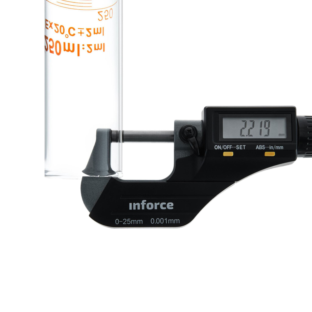 Цилиндр мерный стеклянный с носиком, 250 мл, с круглым стеклянным основанием