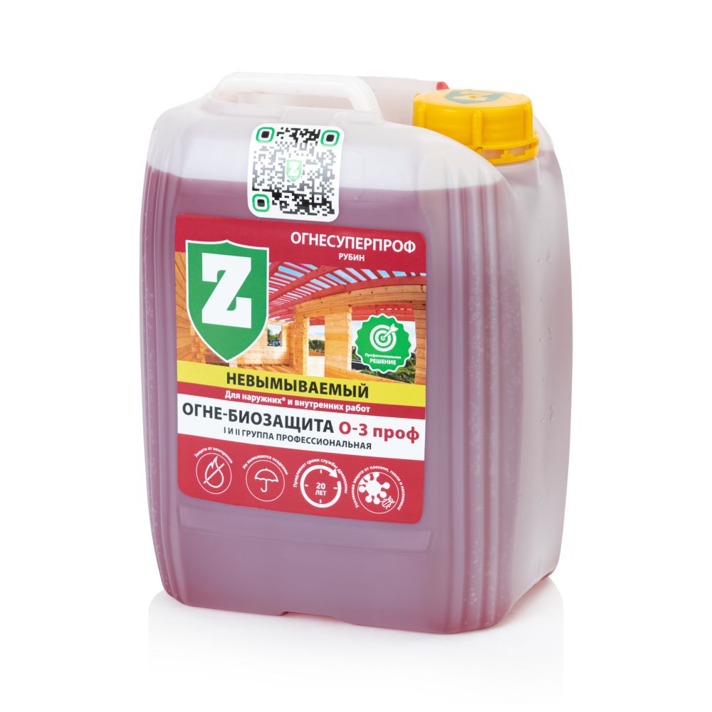 О-3 Проф-05 РУБИН ЗЕЛЕСТ ОГНЕСУПЕРПРОФ 5кг